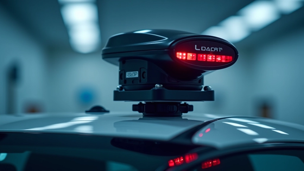 LIDAR sensorius kuris sukuria trimatį aplinkos vaizdą šimtais tūkstančių taškų per sekundę